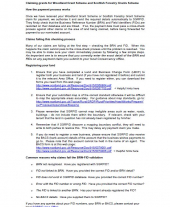 Claiming Legacy Grants